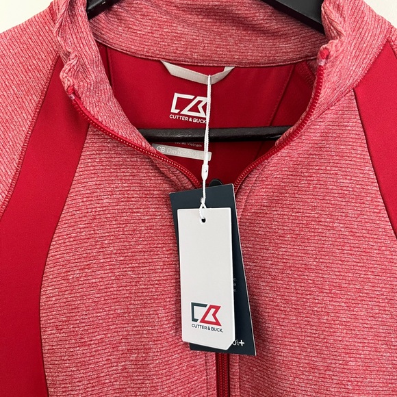 NWT: Women’s Large Cutter& Buck Shoreline Colorblock Full-Zip in - Picture 3 of 7